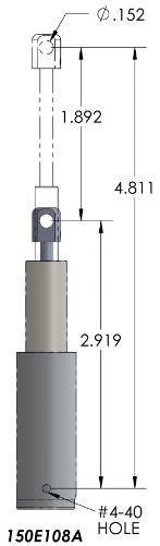 Robart 150E108A Actuator for Retracts Replaces #150E108P