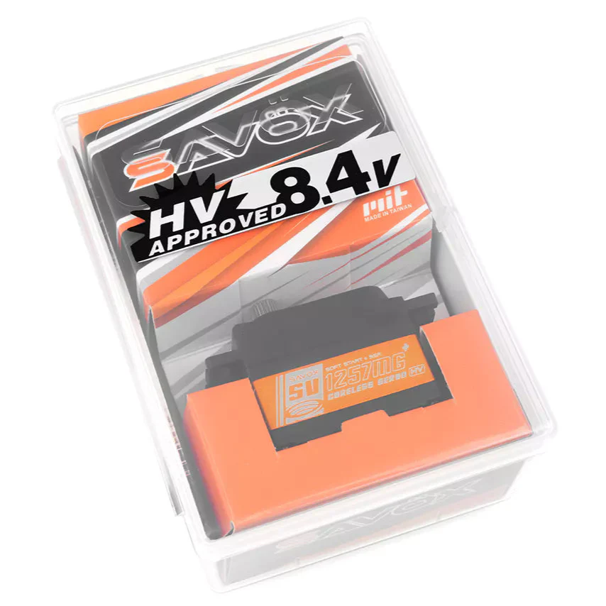 Savox SV-1257MG+ HV Digi Mini Size Rudder Servo 4KG/0.055S@7.4V - Plus SAV-SV1257MG+ - Image 10
