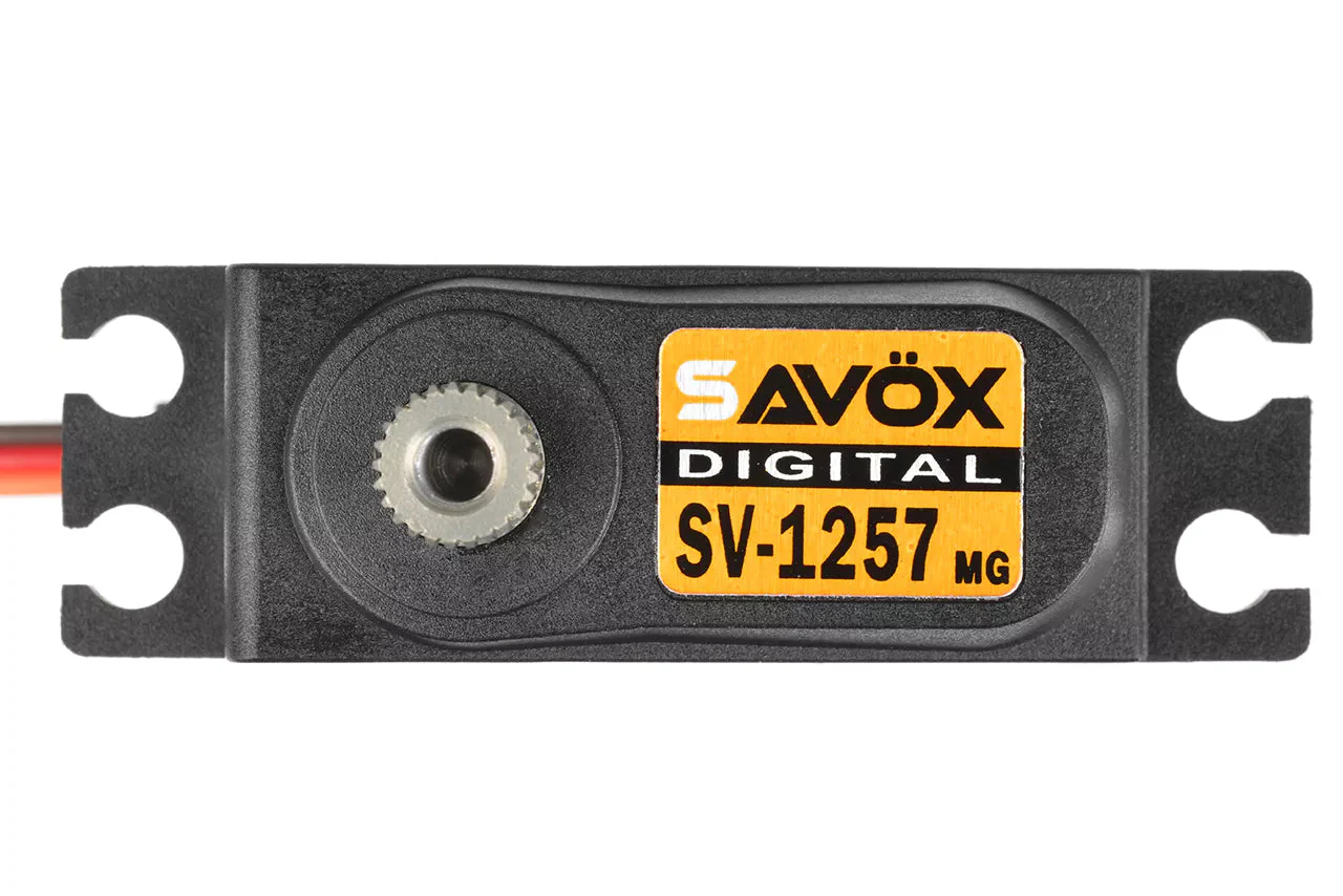 Savox SV-1257MG+ HV Digi Mini Size Rudder Servo 4KG/0.055S@7.4V - Plus SAV-SV1257MG+ - Image 4