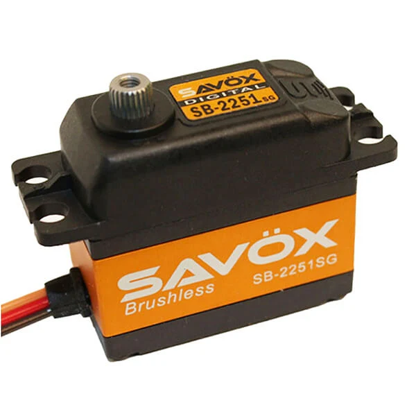 Savox SB-2251SG HV Digital Brushless Servo 15KG/0.085S@6.0V SB2251SG - Image 4