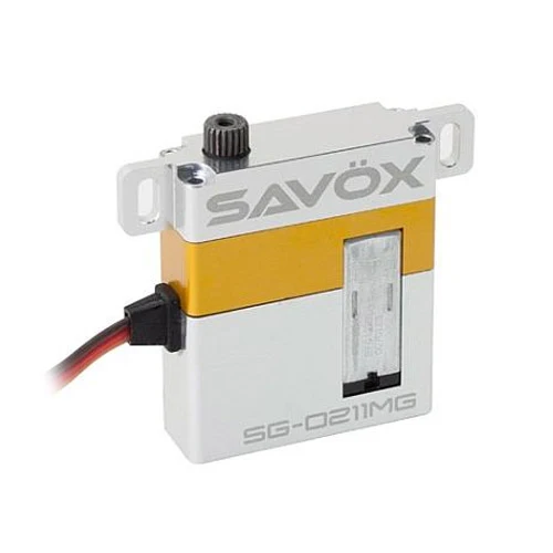Savox SG-0211MG Low Profile Glider Digital Servo 8kg/0.13s 4.8V - 6V SG0211MG - Image 4