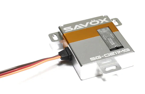Savox SG-0211MG Low Profile Glider Digital Servo 8kg/0.13s 4.8V - 6V SG0211MG - Image 5
