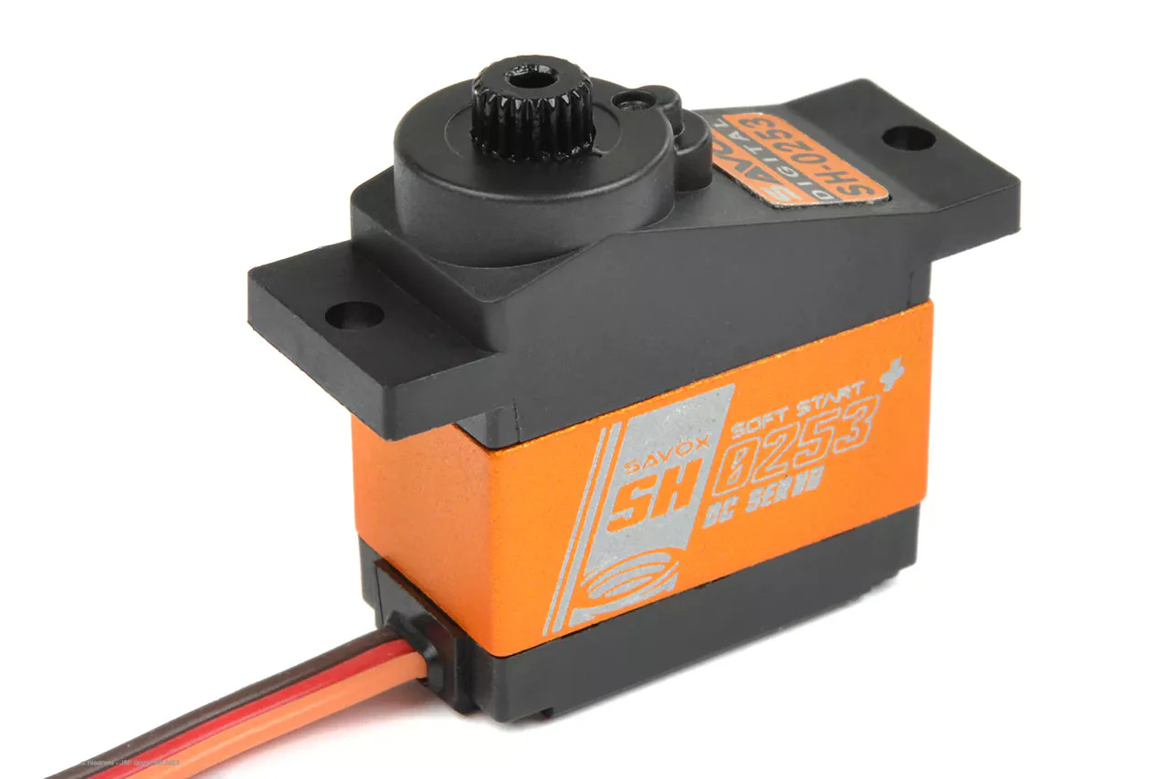 Savox SH-0253+ Micro Size Digital Servo 2.2KG@6V (Heli & Parkfly) SAV-SH0253+