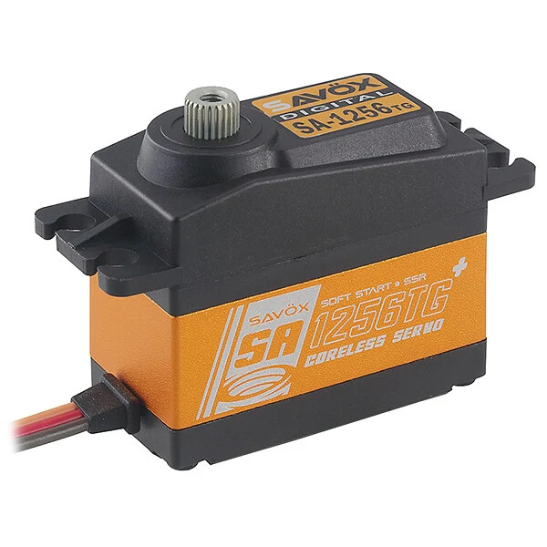 Savox SA-1256TG+ Standard Size Coreless Digital Servo With Soft Start 0.15s/20kg@6v SA1256TGP - Image 4