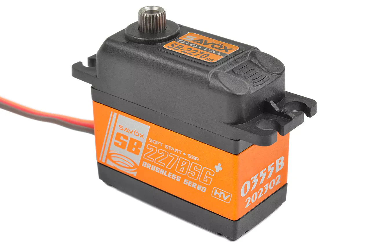Savox SB-2270SG+ HV Digital Brushless Servo 32kg/0.12s@7.4v SAV-SB2270SG+ - Image 3
