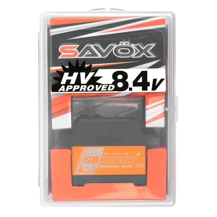 Savox SB-2270SG+ HV Digital Brushless Servo 32kg/0.12s@7.4v SAV-SB2270SG+ - Image 9