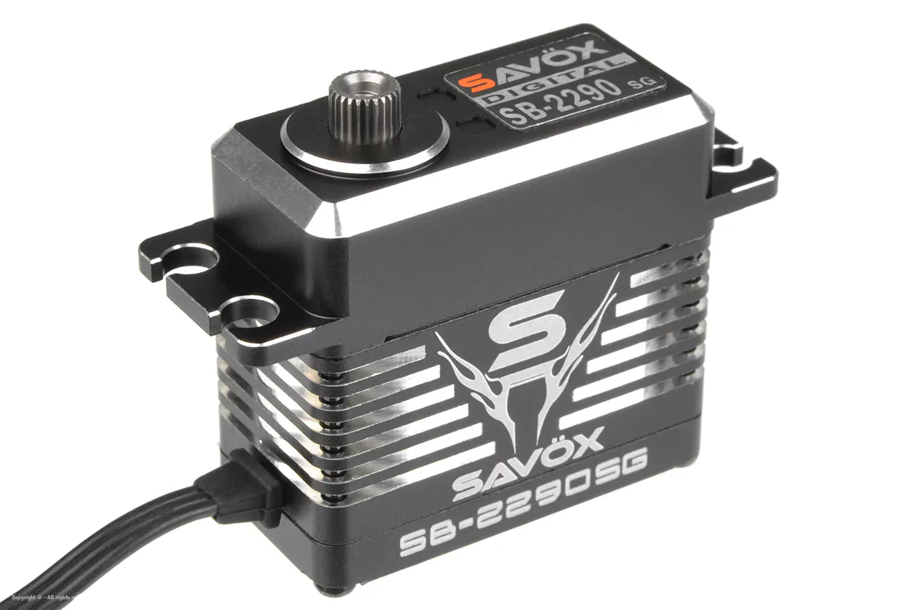 Savox SB-2290SG HV CNC Monster Brushless Servo 50kg/0.13s@7.4v