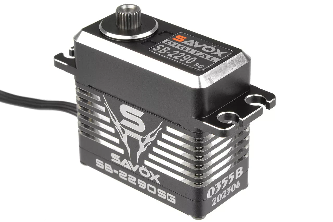 Savox SB-2290SG HV CNC Monster Brushless Servo 50kg/0.13s@7.4v - Image 2