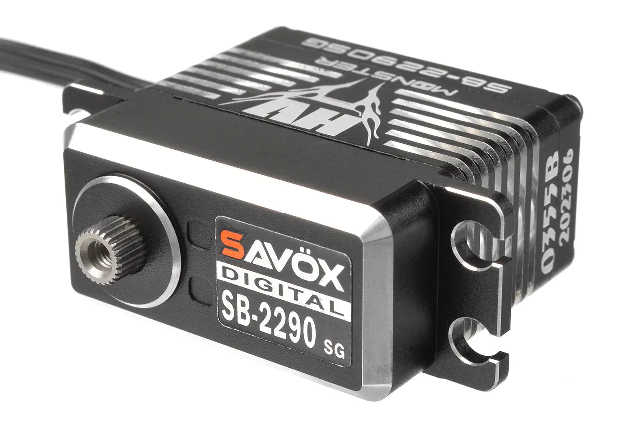 Savox SB-2290SG HV CNC Monster Brushless Servo 50kg/0.13s@7.4v - Image 5