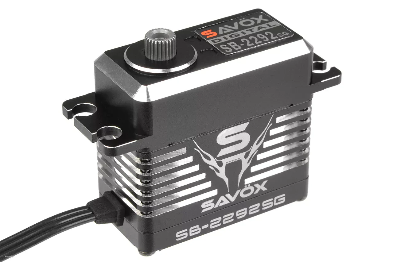 Savox SB-2292SG HV CNC Monster Brushless Servo 31kg/0.07s@7.4v - Image 2