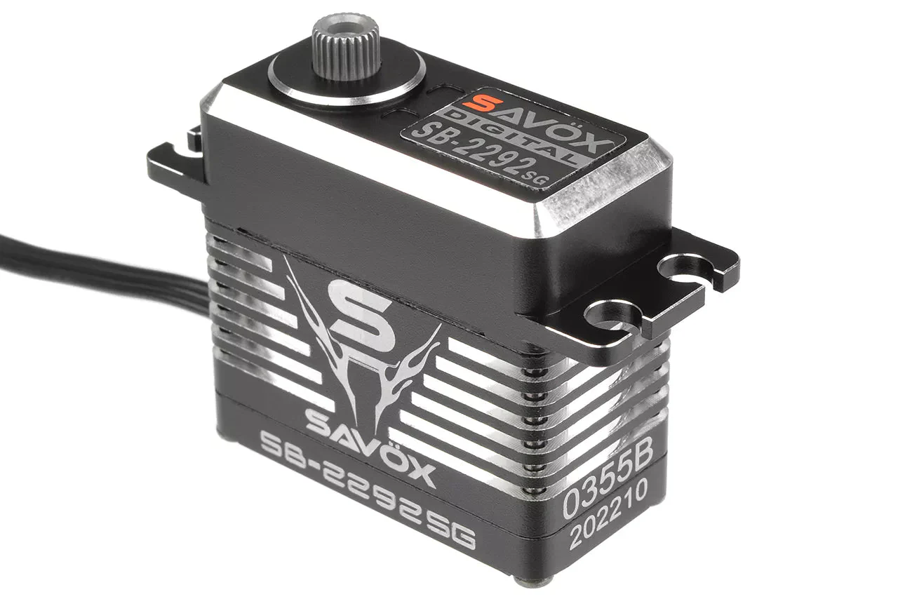 Savox SB-2292SG HV CNC Monster Brushless Servo 31kg/0.07s@7.4v - Image 3
