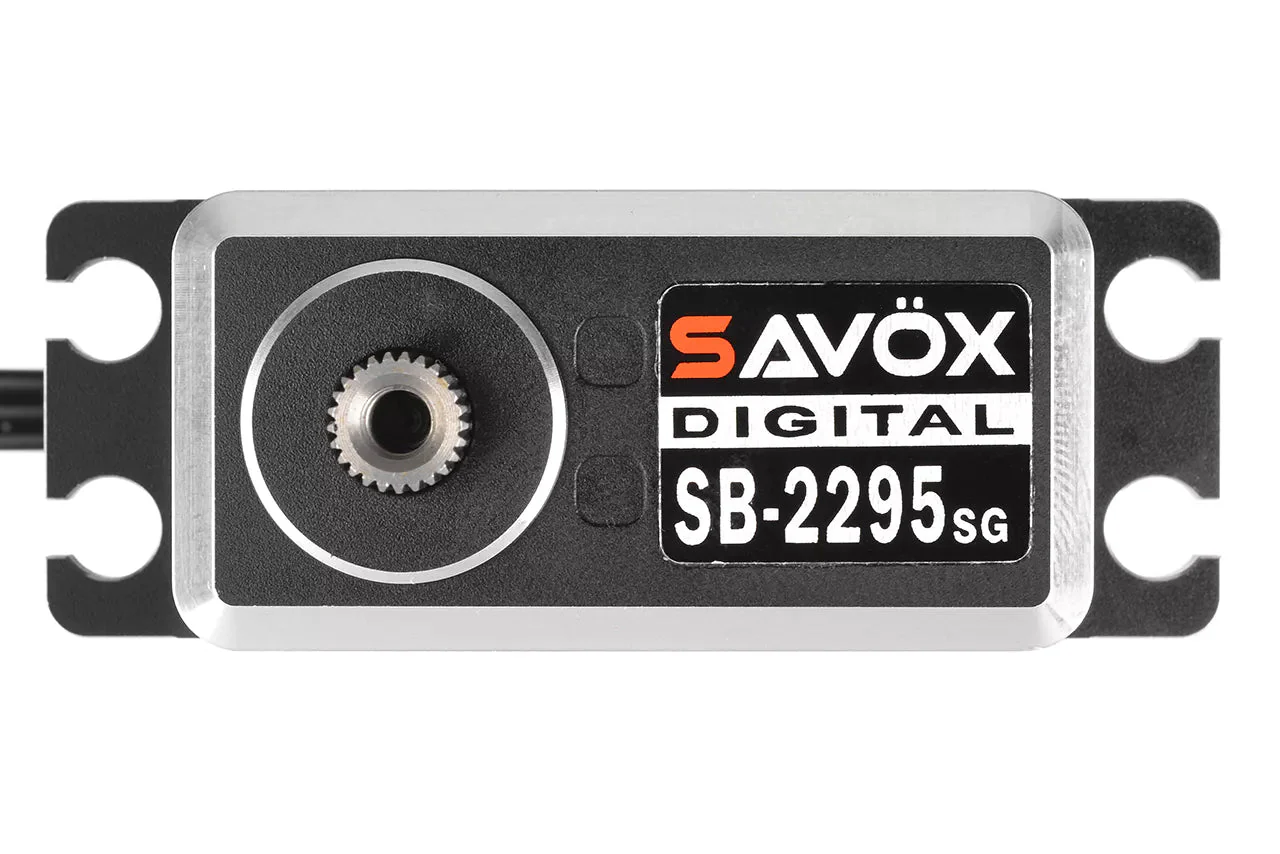 Savox SB-2295SG HV CNC Monster Brushless Servo 32kg/0.06s@7.4v - Image 4