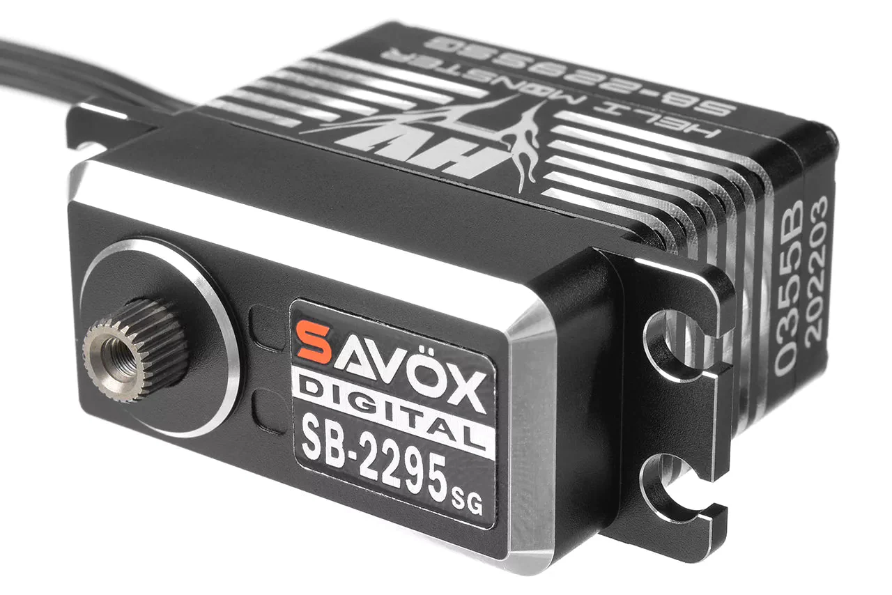 Savox SB-2295SG HV CNC Monster Brushless Servo 32kg/0.06s@7.4v - Image 8