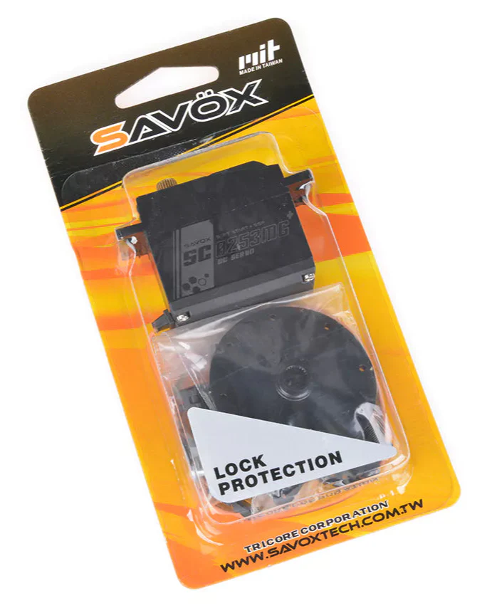 Savox SC-0253MG+ Std Size Digital Servo Metal Gear 6kg/0.15s@6v - Image 11