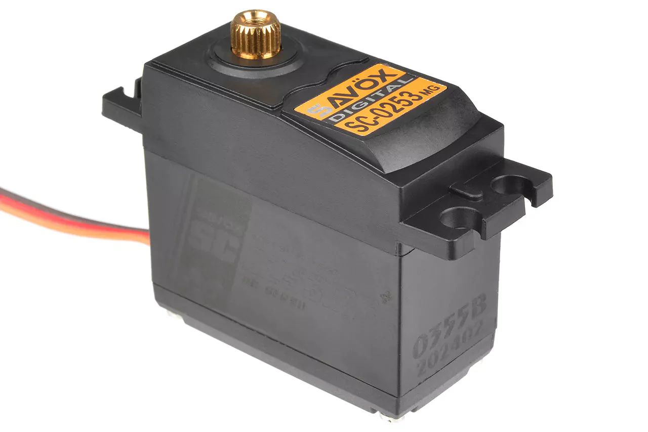 Savox SC-0253MG+ Std Size Digital Servo Metal Gear 6kg/0.15s@6v - Image 5