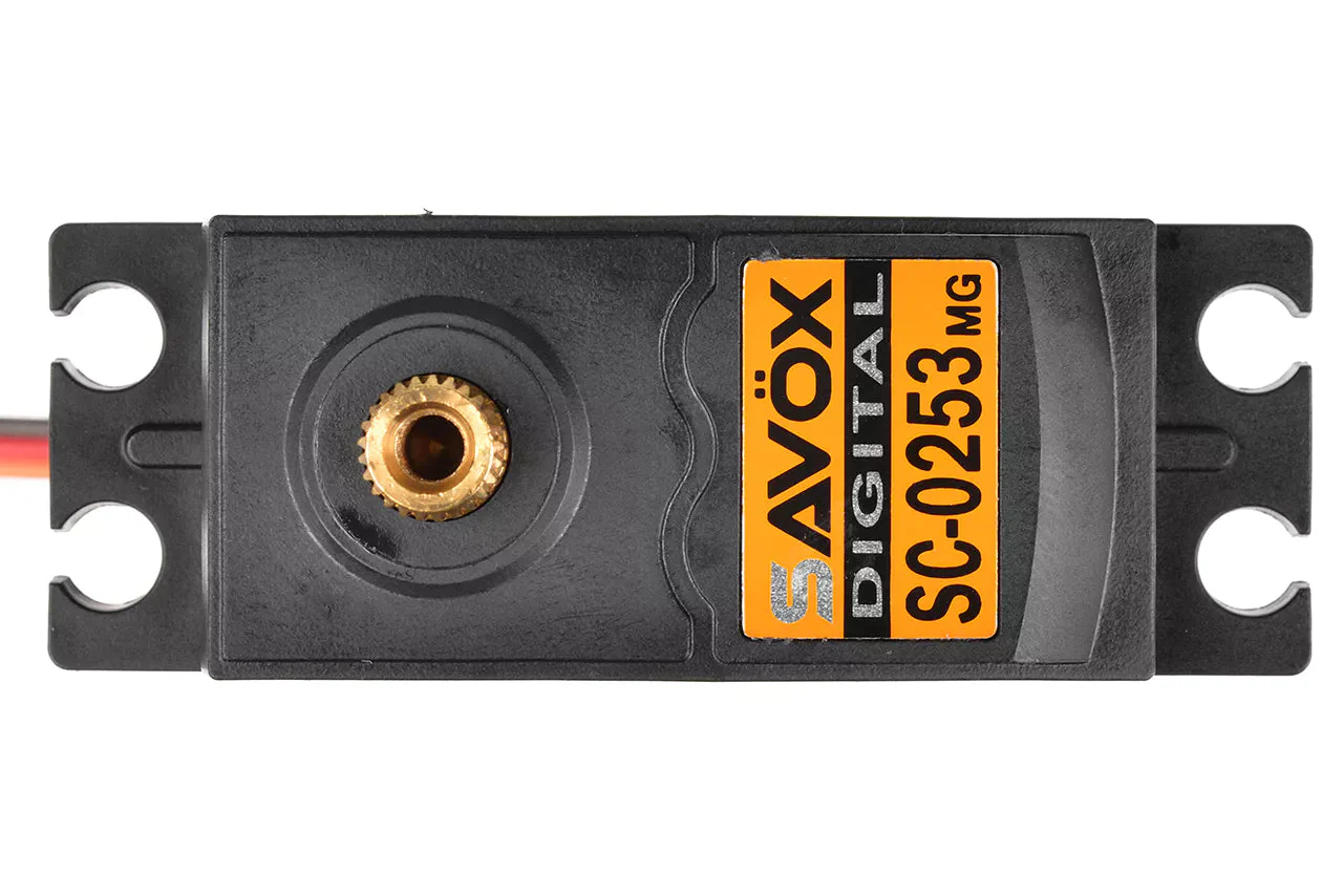 Savox SC-0253MG+ Std Size Digital Servo Metal Gear 6kg/0.15s@6v - Image 6