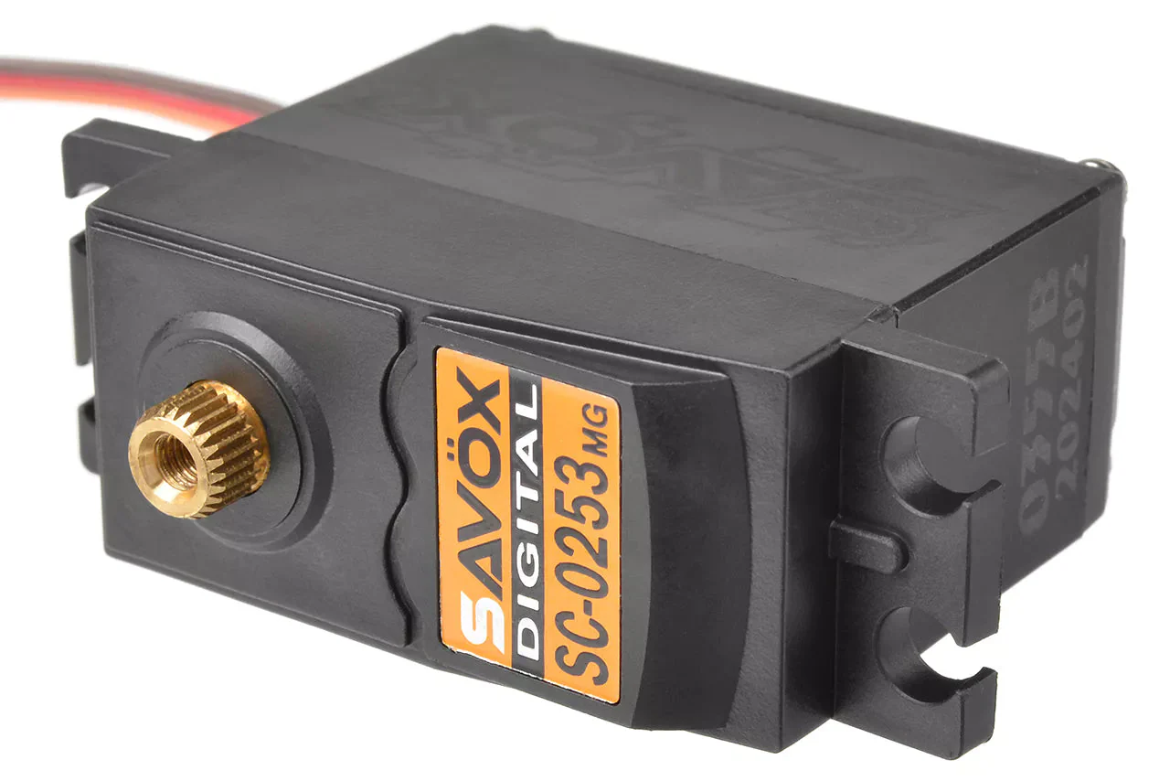 Savox SC-0253MG+ Std Size Digital Servo Metal Gear 6kg/0.15s@6v - Image 7