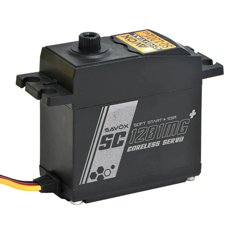 Savox SC-1201MG+ Digital Coreless Servo 25kg/0.15@6v PLUS