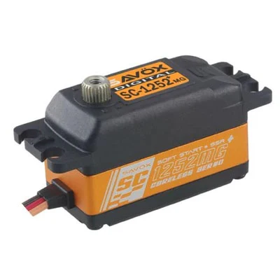 Savox SC-1252MG+ Low Profile Digital Servo Super Speed With Soft Start 0.07s/7kg@6v SC1252MGP - Image 7