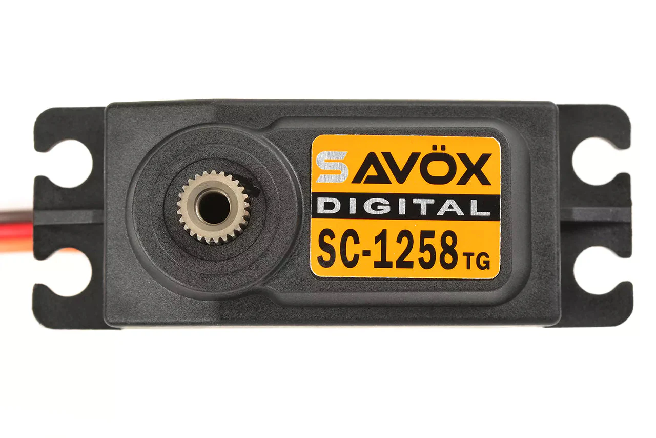 Savox SC-1258TG+ Standard Size Coreless Digital Servo With Soft Start 0.08s/12kg@6v SC1258TGP - Image 2