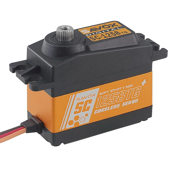 Savox SC-1258TG+ Standard Size Coreless Digital Servo With Soft Start 0.08s/12kg@6v SC1258TGP - Image 8