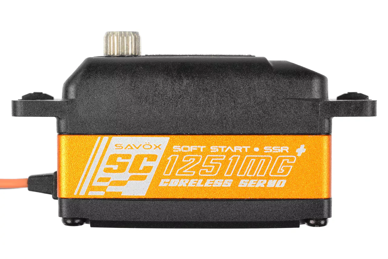 Savox SC-1251MG+ Low Profile Digital Servo With Soft Start 0.09s/9kg@6v SC1251MGP - Image 2