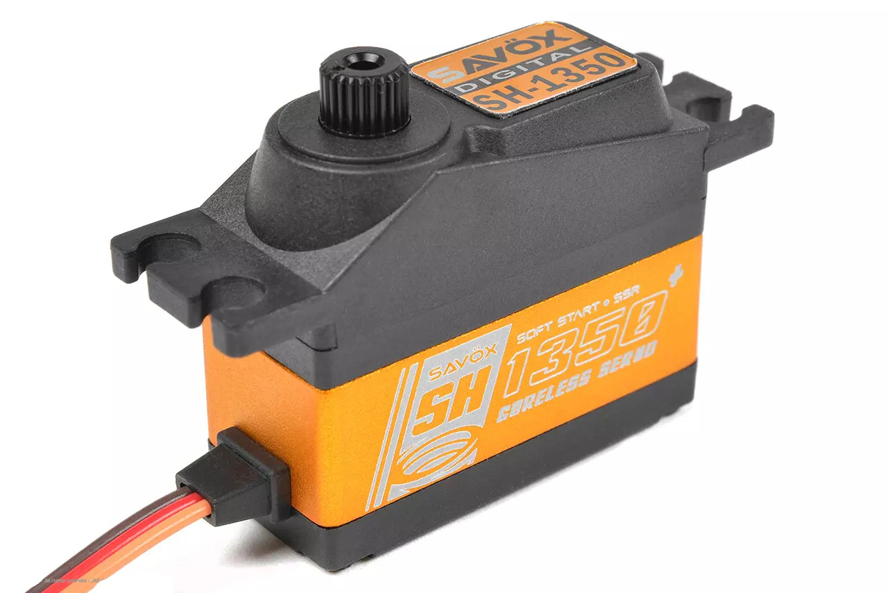 Savox SH-1350+ Mini Coreless Digital Servo 4.6kg@6v (1/12 Or Heli) - Image 2