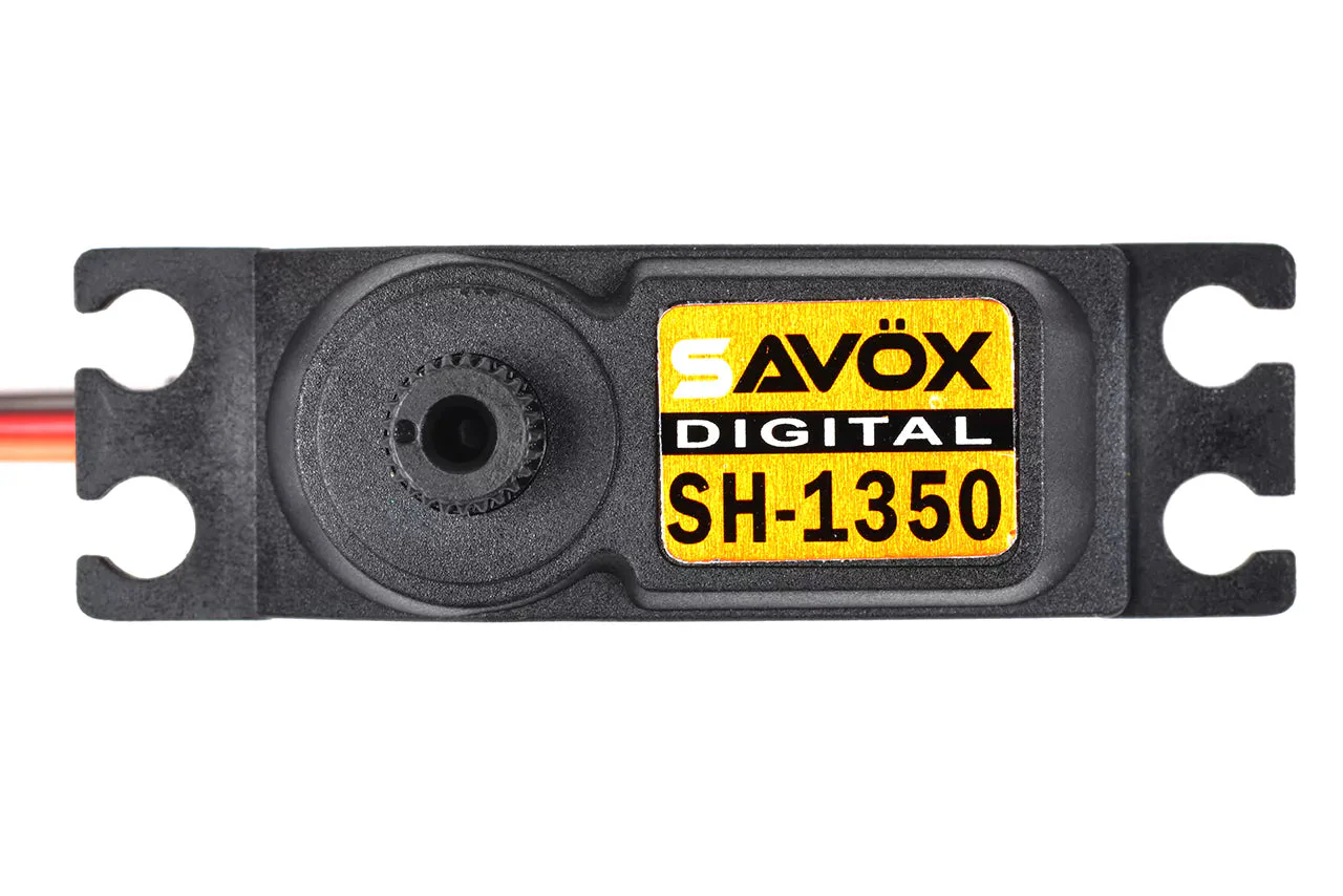 Savox SH-1350+ Mini Coreless Digital Servo 4.6kg@6v (1/12 Or Heli) - Image 4