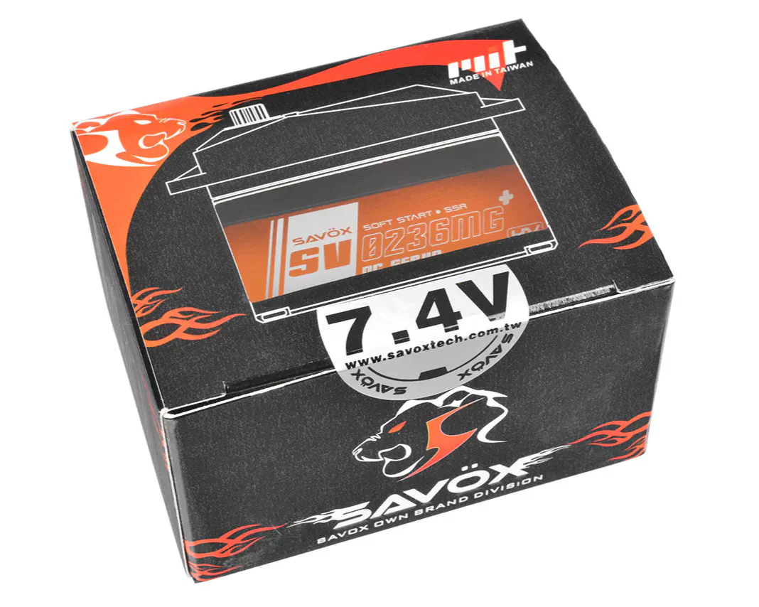 Savox SV-0236MG+ Jumbo Digital Servo 40kg/0.17s@7.4v - Image 10