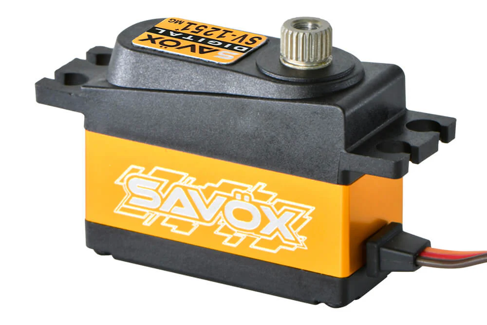 Savox SV-1251MG+ HV Digital Mini Servo 8.0kg/0.095@7.4v PLUS - Image 5