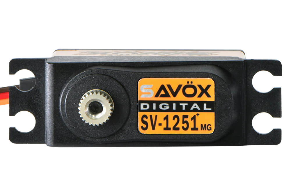Savox SV-1251MG+ HV Digital Mini Servo 8.0kg/0.095@7.4v PLUS - Image 7