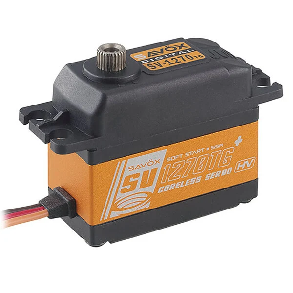 Savox SV-1270TG+ High Voltage Coreless Digital Servo With Soft Start 0.10s/45kg@8.4v SV1270TGP - Image 8