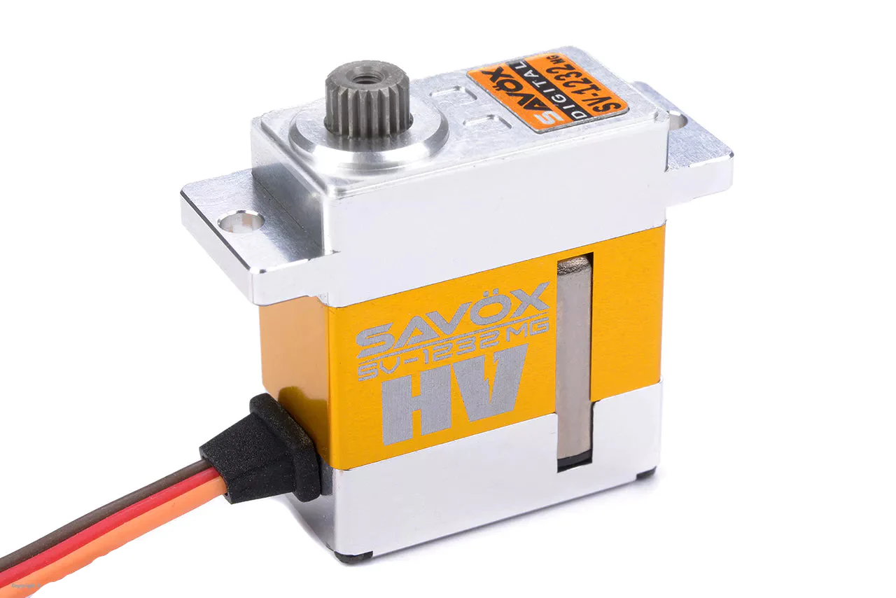Savox SV-1232MG HV Micro 400 Size Alloy Case Servo 5kg/0.05@7.4v