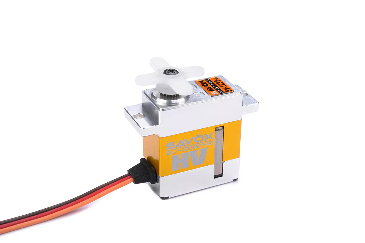 Savox SV-1232MG HV Micro 400 Size Alloy Case Servo 5kg/0.05@7.4v - Image 2