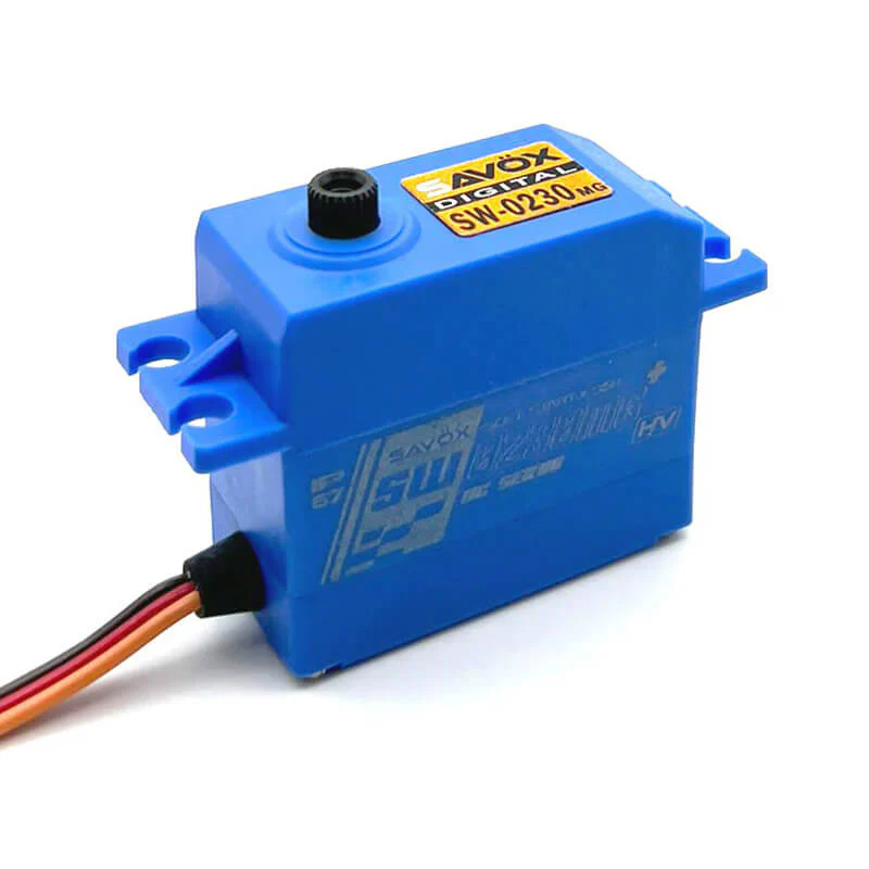Savox SW-0230MG+ Waterproof HV Digital Servo 8kg/0.13s@7.4v - Image 10