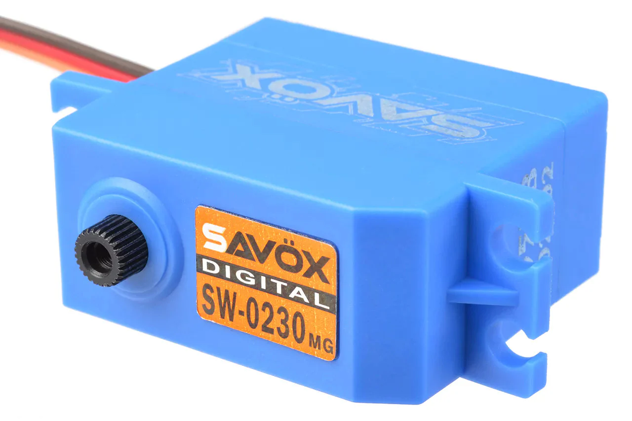 Savox SW-0230MG+ Waterproof HV Digital Servo 8kg/0.13s@7.4v - Image 5