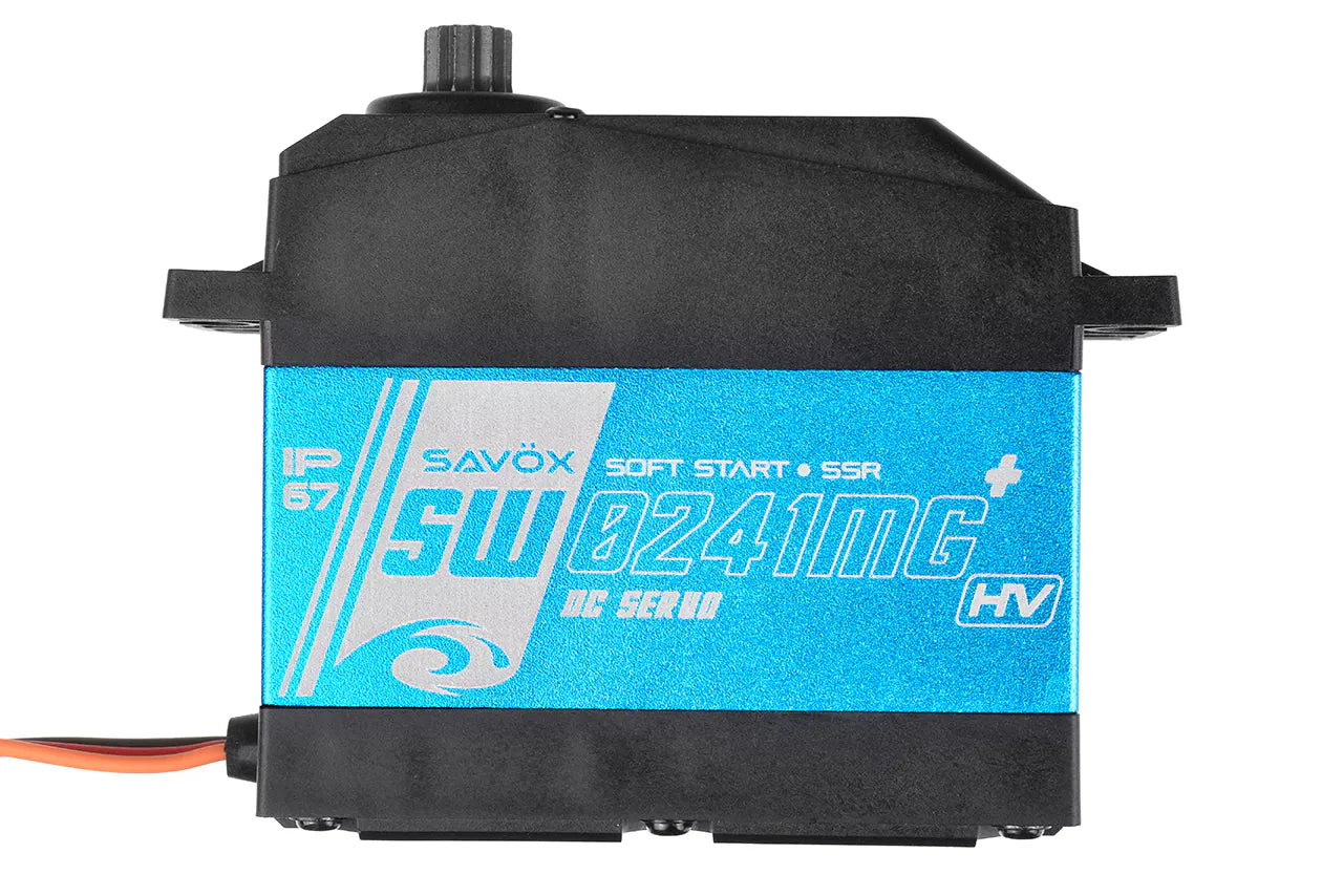 Savox SW-0241MG+ Waterproof Jumbo HV Digi Servo 40kg/0.17s@7.4v - Image 3