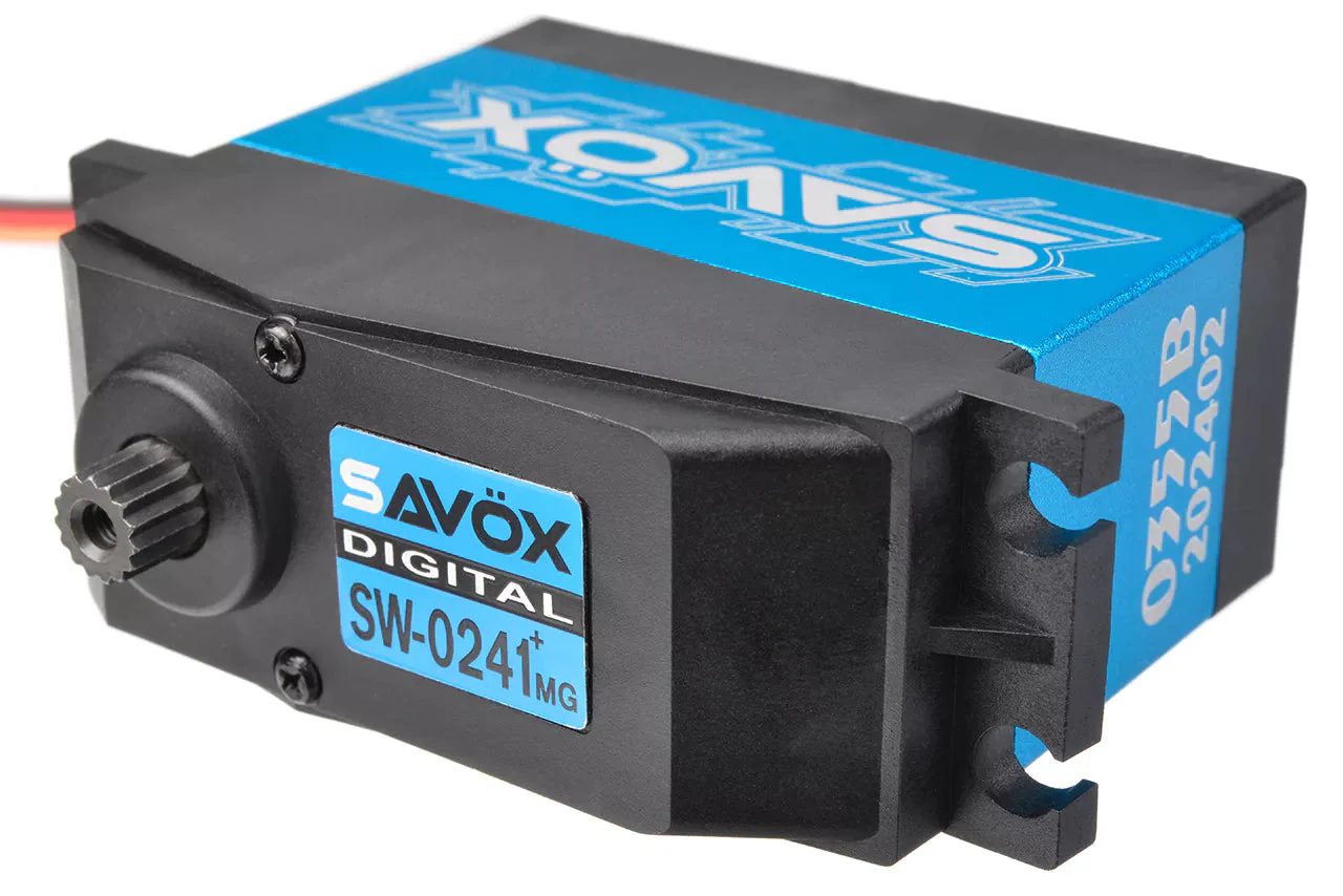 Savox SW-0241MG+ Waterproof Jumbo HV Digi Servo 40kg/0.17s@7.4v - Image 5