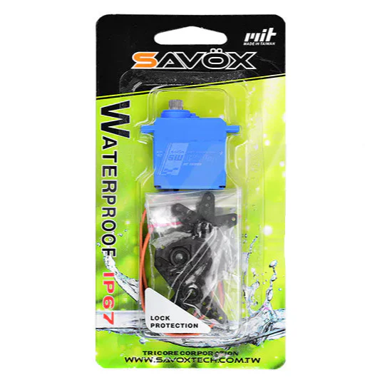 Savox SW-0250MG+ Waterproof Digital Micro Servo 5kg/0.11s@6v - Image 2