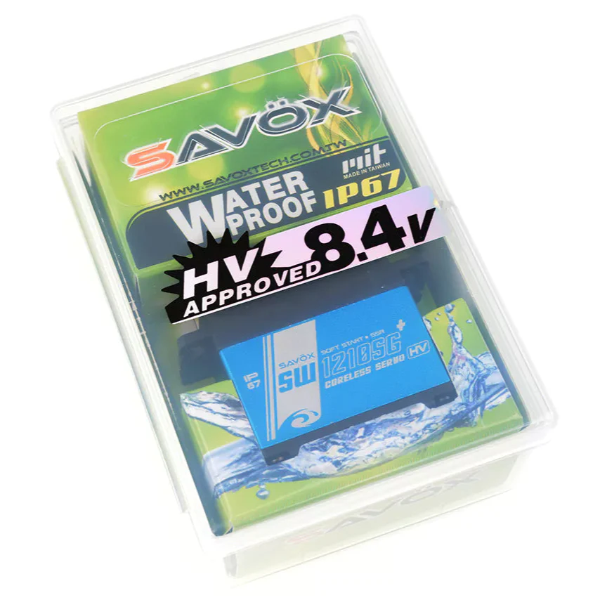 Savox SW-1210SG+ Waterproof Digital Servo 32kg/0.13s@7.4v - Image 10