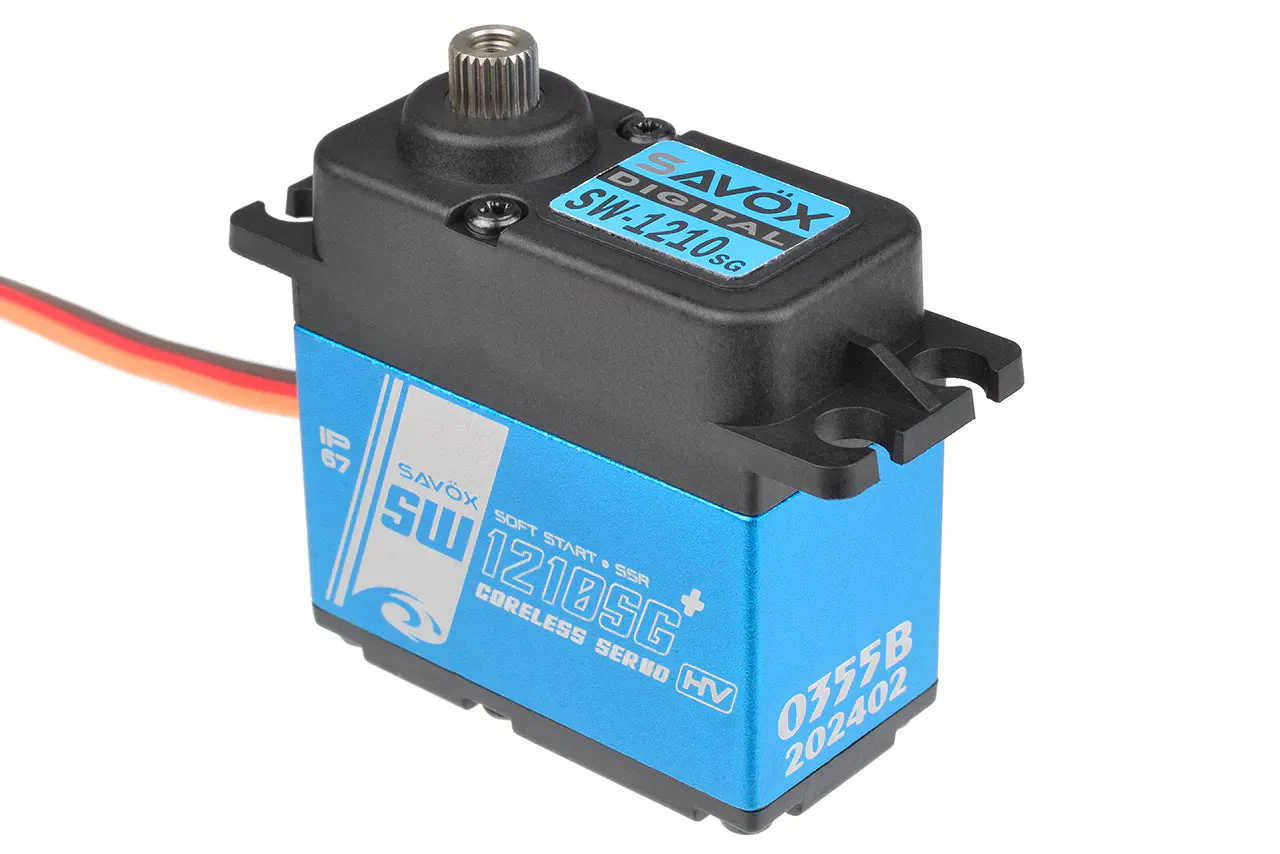 Savox SW-1210SG+ Waterproof Digital Servo 32kg/0.13s@7.4v - Image 2
