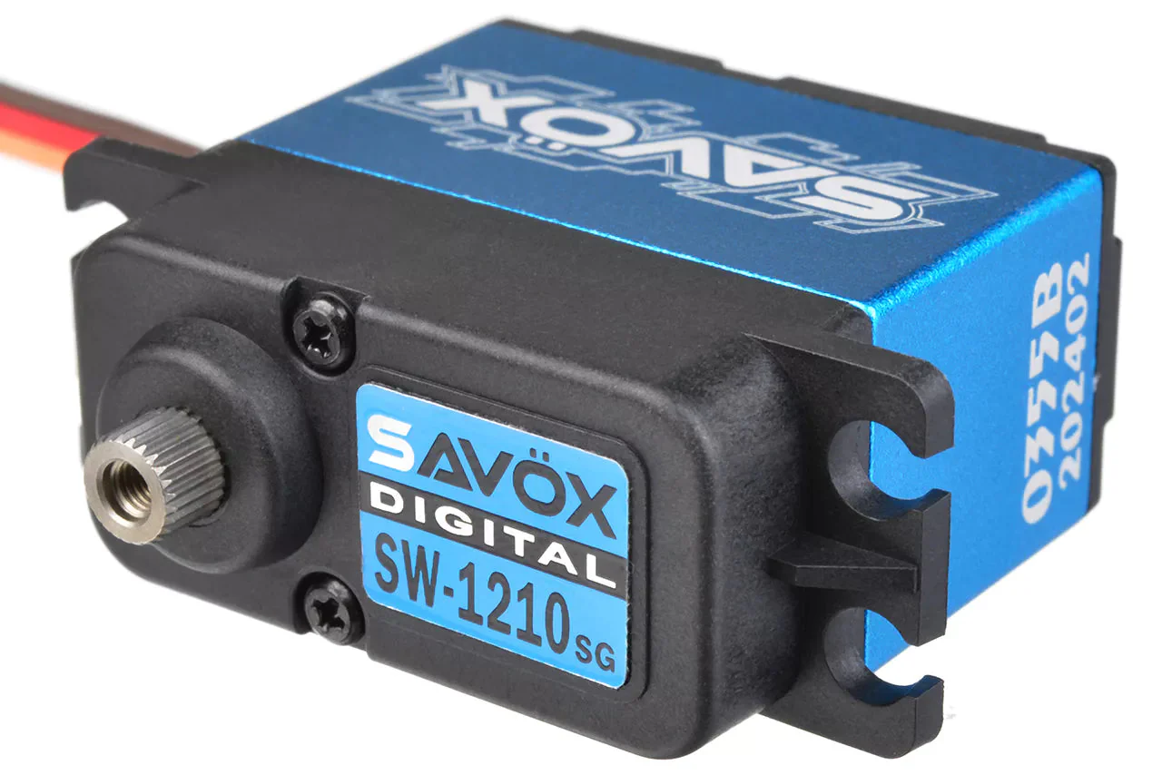 Savox SW-1210SG+ Waterproof Digital Servo 32kg/0.13s@7.4v - Image 5