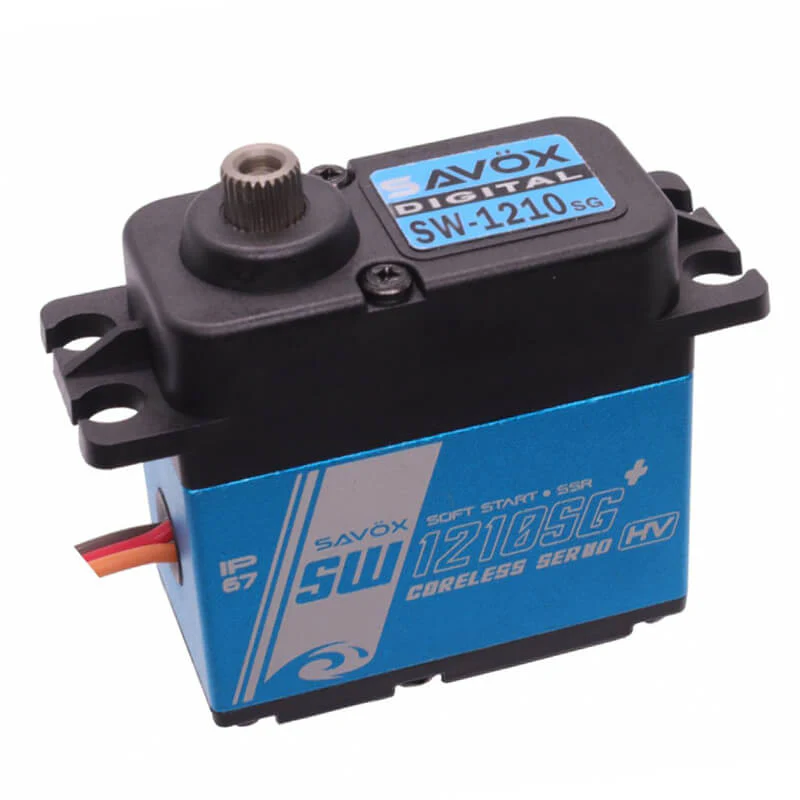 Savox SW-1210SG+ Waterproof Digital Servo 32kg/0.13s@7.4v - Image 6