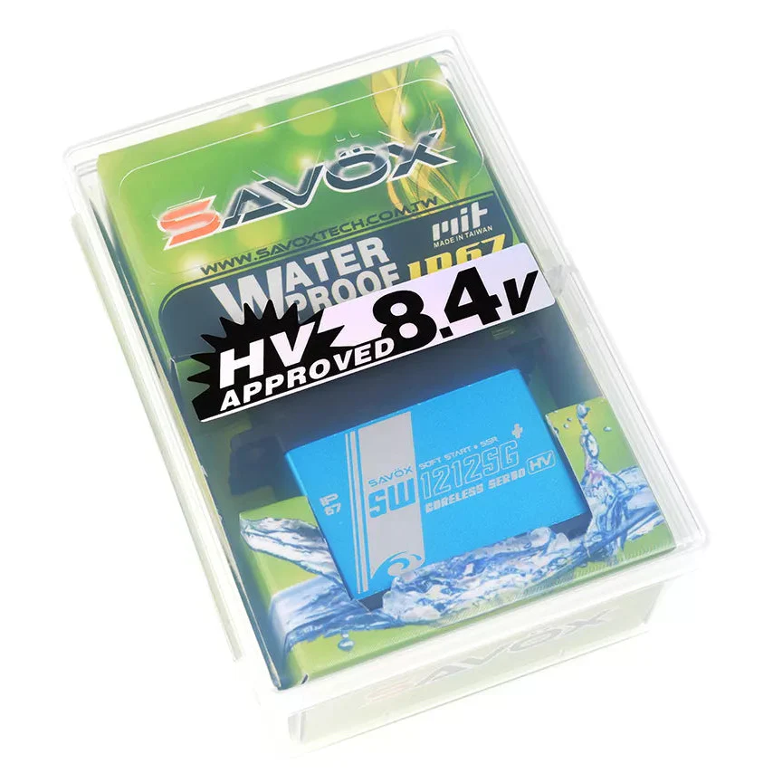 Savox SW-1212SG+ Waterproof Digital Servo 46kg/0.14s@7.4v - Image 10