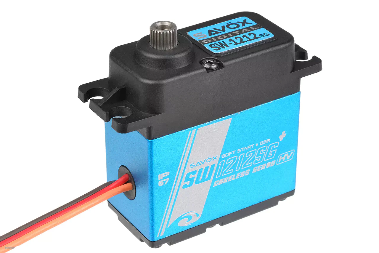 Savox SW-1212SG+ Waterproof Digital Servo 46kg/0.14s@7.4v - Image 2