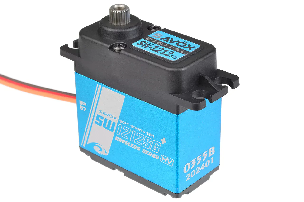 Savox SW-1212SG+ Waterproof Digital Servo 46kg/0.14s@7.4v - Image 3