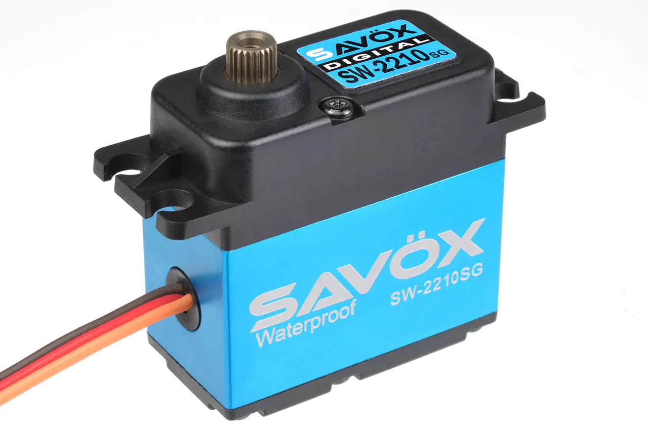 Savox SW-2210SG HV Digital Brushless Servo Waterproof 36kg/0.11s@7.4v - Image 2