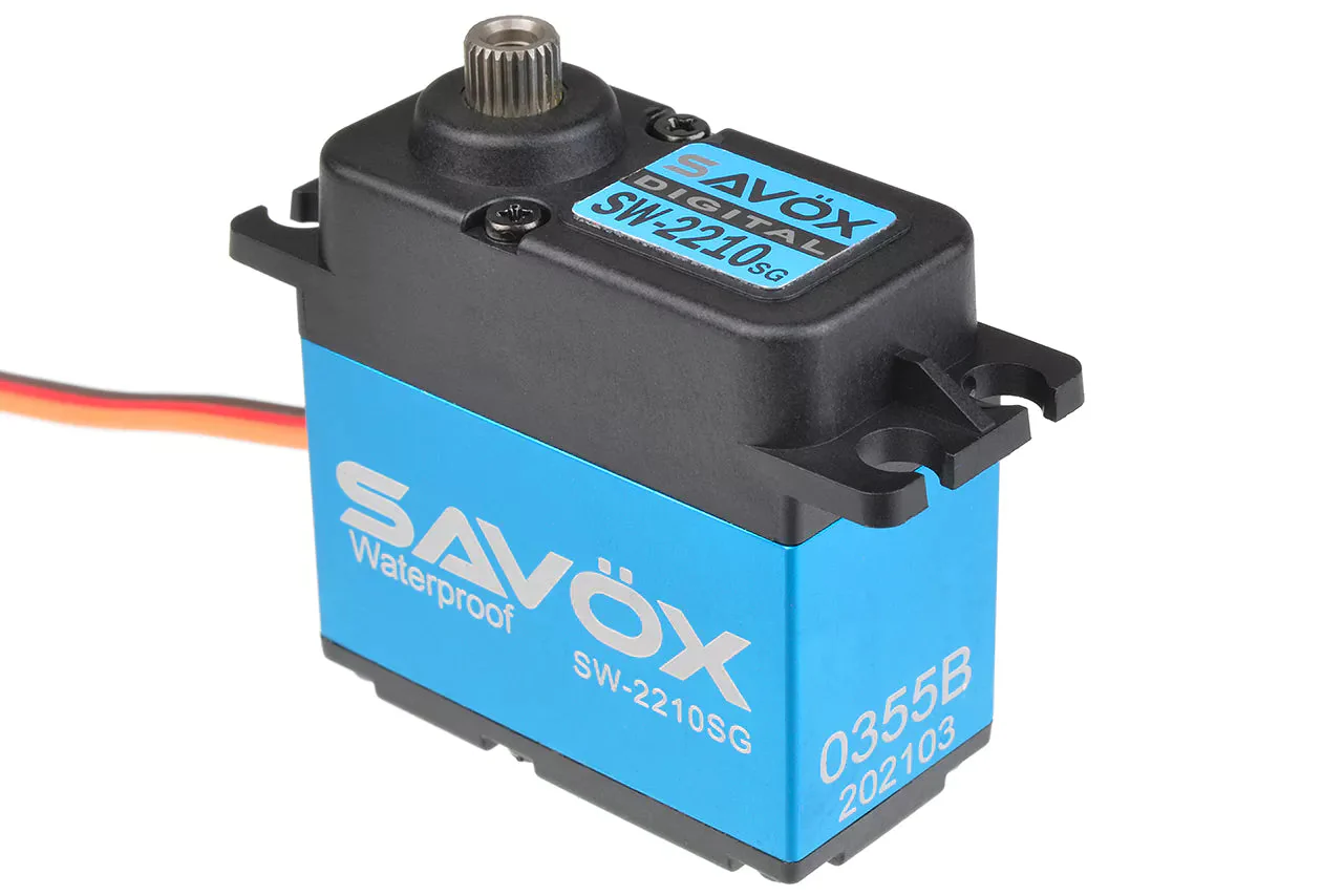 Savox SW-2210SG HV Digital Brushless Servo Waterproof 36kg/0.11s@7.4v - Image 3