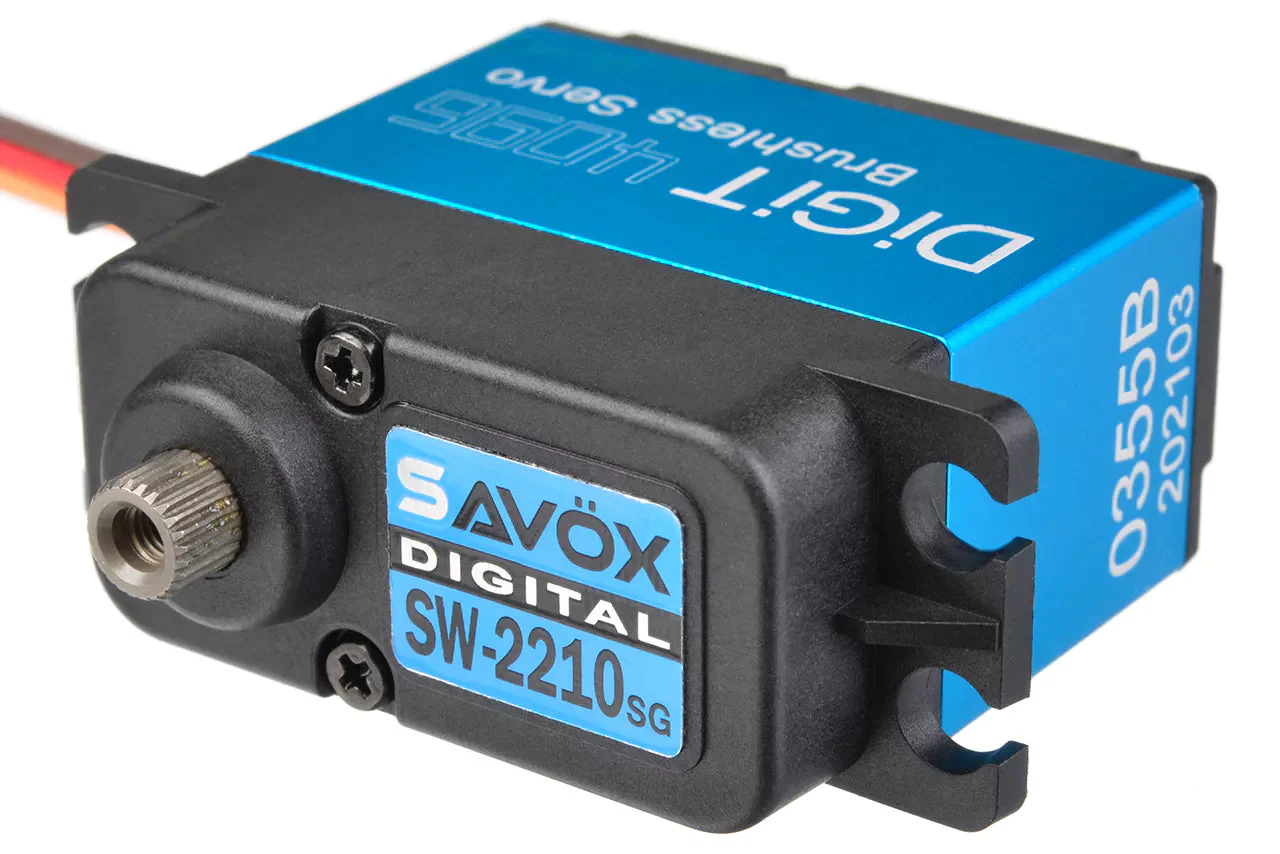 Savox SW-2210SG HV Digital Brushless Servo Waterproof 36kg/0.11s@7.4v - Image 6