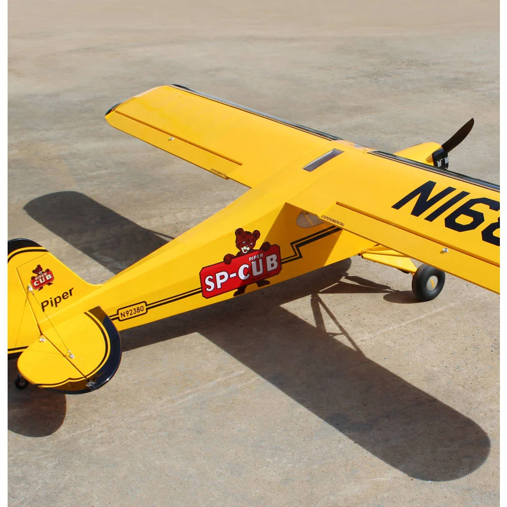Seagull J-3 Cub (20cc) 2.23m (88.2in) with Scale U/C, Wheels & Air Tyres SEA74N - Image 2